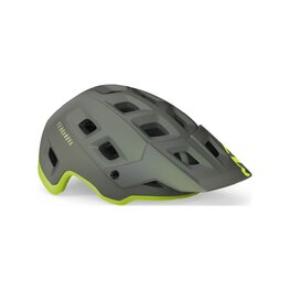 MET casco - TERRANOVA - gris/amarillo