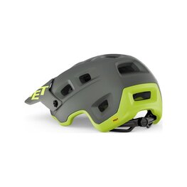 MET casco - TERRANOVA MIPS - gris/amarillo