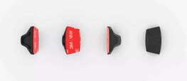 MET luz - USB LED LIGHT V1 - negro/rojo