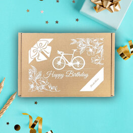 Paquete de regalo de cumpleaños