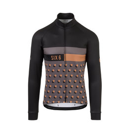 AGU maillot de invierno de manga larga - SIX6 DOT WINTER - negro/marrón