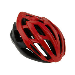 AGU casco - STRATO - rojo/negro