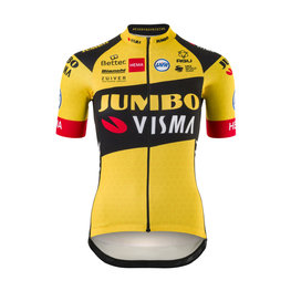 AGU jersey de manga corta - JUMBO-VISMA '20 LADY - negro/amarillo