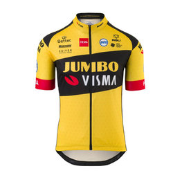 AGU jersey de manga corta - JUMBO-VISMA '20 KIDS - amarillo/negro