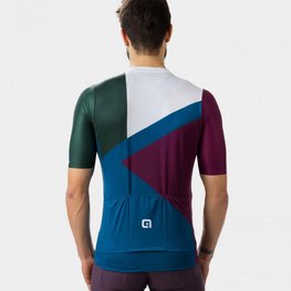 ALÉ jersey de manga corta - NEXT - verde/granate/blanco/azul