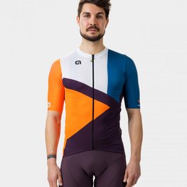 ALÉ jersey de manga corta - NEXT - naranja/azul/negro/blanco