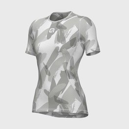 ALÉ Camiseta de manga corta - BRUSH INTIMO LADY - blanco/gris