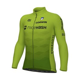 ALÉ maillot de invierno de manga larga - SLOVENIA NATIONAL 23 - verde