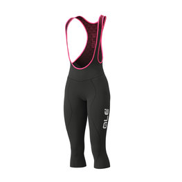ALÉ Pantalón 3/4 con tirantes - WINTER LADY - negro