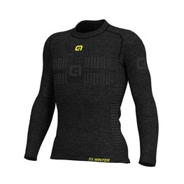ALÉ camiseta de manga larga - SEAMLESS WOOL - gris