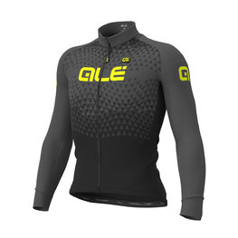 ALÉ maillot de invierno de manga larga - SUMMIT WINTER - negro/gris