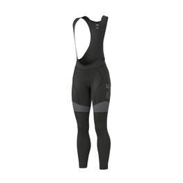 ALÉ pantalones largos con tirantes - BULLET WINTER LADY - negro/gris