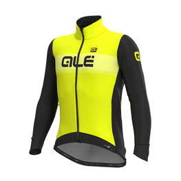 ALÉ chaqueta aislante - LOGO DWR STRETCH - negro/amarillo