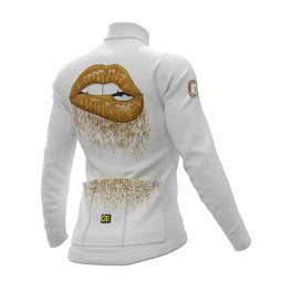 ALÉ maillot de invierno de manga larga - LIPS LADY WINTER - dorado/blanco