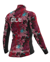 ALÉ maillot de invierno de manga larga - AMAZZONIA LADY WNT - negro/rosa
