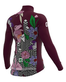 ALÉ maillot de invierno de manga larga - PR-R CITY LADY WNT - granate