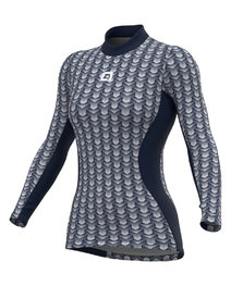ALÉ camiseta de manga larga - INTIMO CUBES LADY - azul