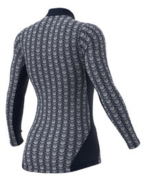 ALÉ camiseta de manga larga - INTIMO CUBES LADY - azul
