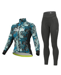 ALÉ jersey y pantalón de invierno - AMAZZONIA LADY WNT - verde/negro