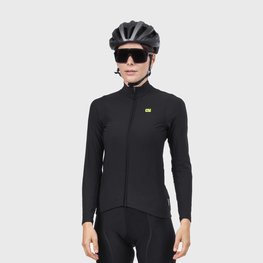 ALÉ maillot de invierno de manga larga - R-EV1 WARM RACE - negro