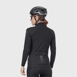 ALÉ maillot de invierno de manga larga - R-EV1 WARM RACE - negro