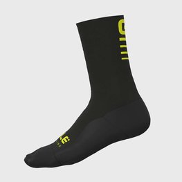 ALÉ calcetines clásicos - STRADA 2.0 WINTER - amarillo/negro