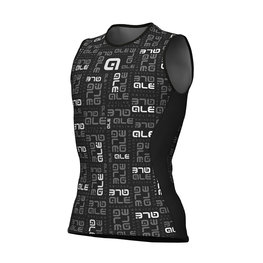 ALÉ camiseta sin mangas - VELA ACTIVE - blanco/negro
