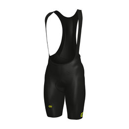 ALÉ pantalones cortos de tirantes - FUSION HD - negro/amarillo