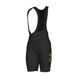 ALÉ pantalones cortos de tirantes - AGONISTA 2 - negro/amarillo