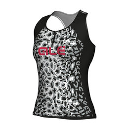 ALÉ maillot sin mangas - ALÉ AGGUATO LADY - blanco/negro