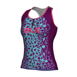 ALÉ maillot sin mangas - AGGUATO LADY - azul/púrpura
