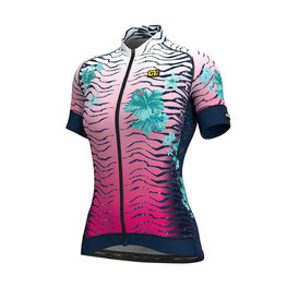 ALÉ jersey de manga corta - SAVANA LADY - azul/rosa