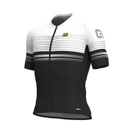ALÉ jersey de manga corta - SLIDE - negro/blanco