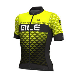 ALÉ jersey de manga corta - HEXA - negro/amarillo