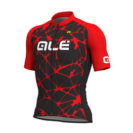 ALÉ jersey de manga corta - CRACLE - negro/rojo