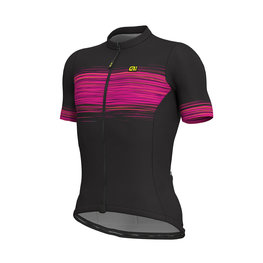ALÉ jersey de manga corta - START - negro/rosa