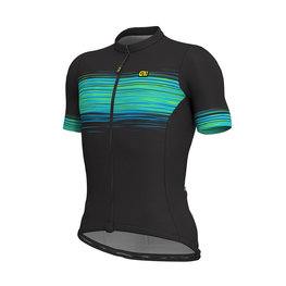 ALÉ jersey de manga corta - START - negro/azul