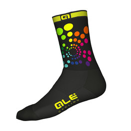 ALÉ calcetines clásicos - COLORS  - negro/multicolor