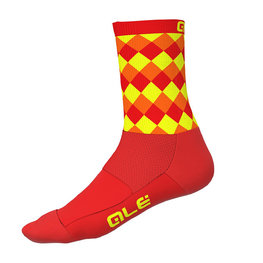 ALÉ calcetines clásicos - RUMBLES  - naranja/amarillo