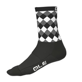 ALÉ calcetines clásicos - RUMBLES  - negro/blanco