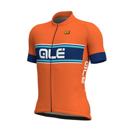 ALÉ jersey de manga corta - VETTA - azul/naranja