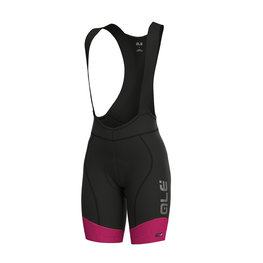 ALÉ pantalones cortos de tirantes - MASTER LADY - negro/rosa