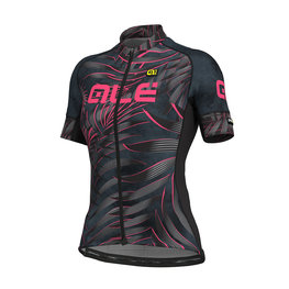 ALÉ jersey de manga corta - SUNSET LADY - negro/rosa