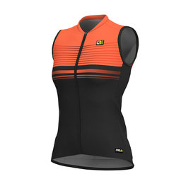 ALÉ maillot sin mangas - SLIDE LADY  - negro/naranja