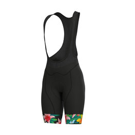 ALÉ pantalones cortos de tirantes - SARTANA LADY  - negro/multicolor