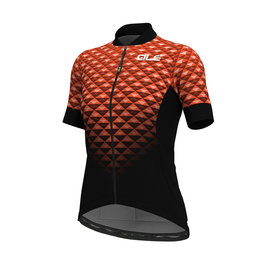 ALÉ jersey de manga corta - HEXA LADY  - naranja/negro