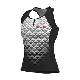 ALÉ maillot sin mangas - HEXA LADY  - negro/blanco