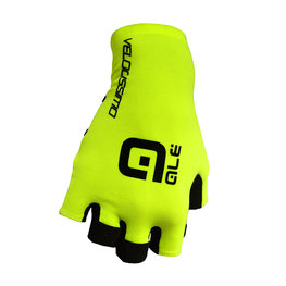 ALÉ guantes de dedos cortos - VELOCISSIMO  - negro/amarillo