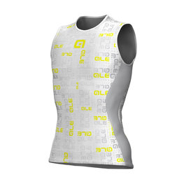 ALÉ camiseta sin mangas - VELA ACTIVE - amarillo/gris