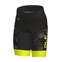ALÉ pantalones cortos sin tirantes - STELLE KIDS  - negro/amarillo